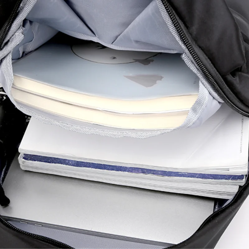 

Fashion Casual Men Portable Laptop Bag Business Backpack Large Capacity Student School Bags Anti Theft Waterproof Travel Bags