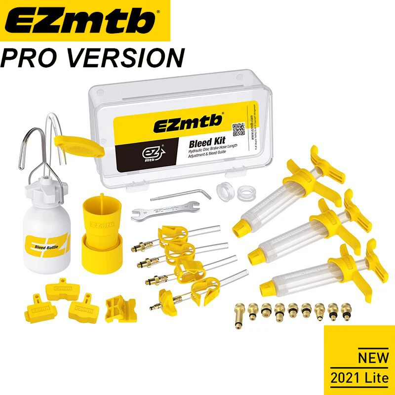 

Ezmtb Bicycle Hydraulic Dics Brake Oil Bleed Kit for SHIMANO&MAGURA&SRAM&Avid Upgraded Version MTB Road Bike Brake Repair Tool