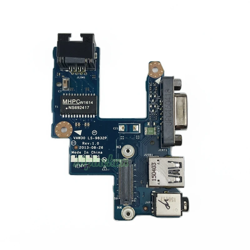 Новый оригинальный для Dell E5440 USB аудио LAN VGA разъем порт плата VAW30 LS-9832P 0G1WYK G1WYK |