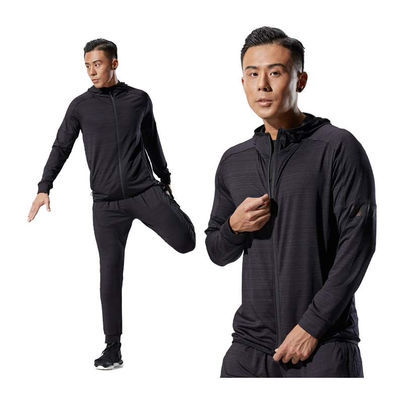 Мужская спортивная куртка s светоотражающая на молнии для бега баскетбола