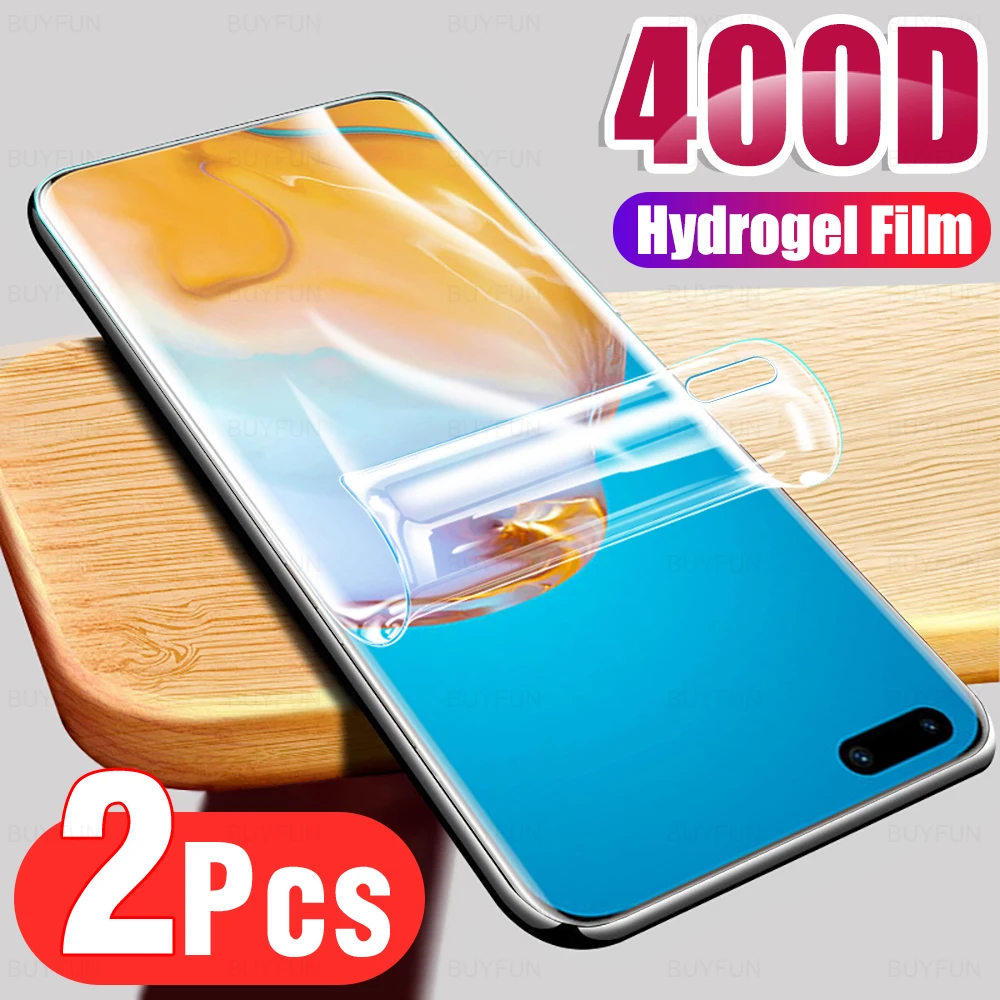 

Гидрогелевая пленка 2 шт., Защитная пленка для экрана Huawei P40 Pro, P40 Lite, E, huawei p40 pro plus, p40 pro, p40 lite, p40lite, e