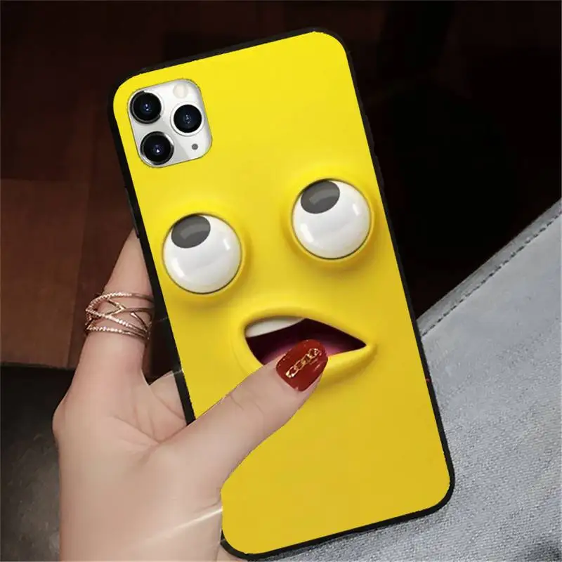 

funny face Phone Case for iPhone 11 12 pro XS MAX 8 7 6 6S Plus X 5S SE 2020 XR