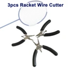 3 шт., ракетка для бадминтона, проволочный резак, теннисная ракетка, натягивающая машина, линия, резак, игла, изогнутый нос, плоскогубцы, диагональная проволока, резак, Новинка
