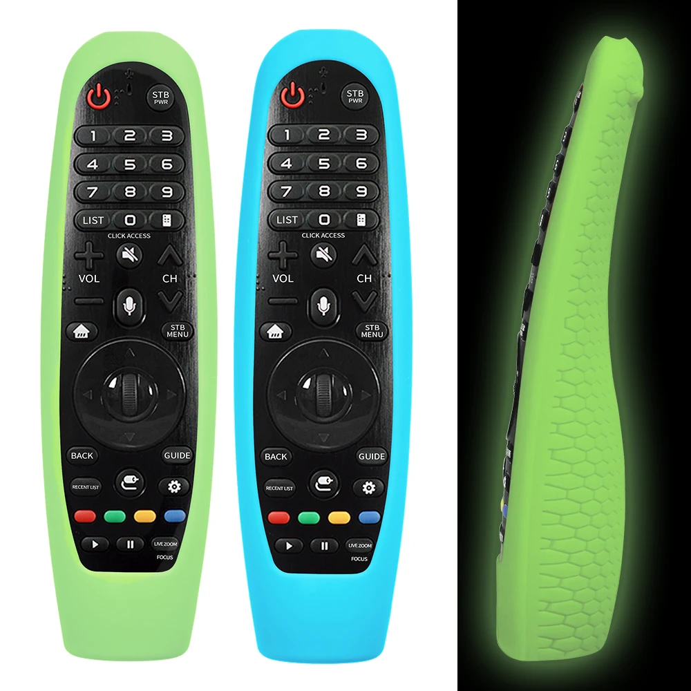Remote Control Case Luminous Silicone Shockproof Protective Cover For LG AN-MR600 MR650 MR18BA MR19BA MR20GA Magic TV Controller