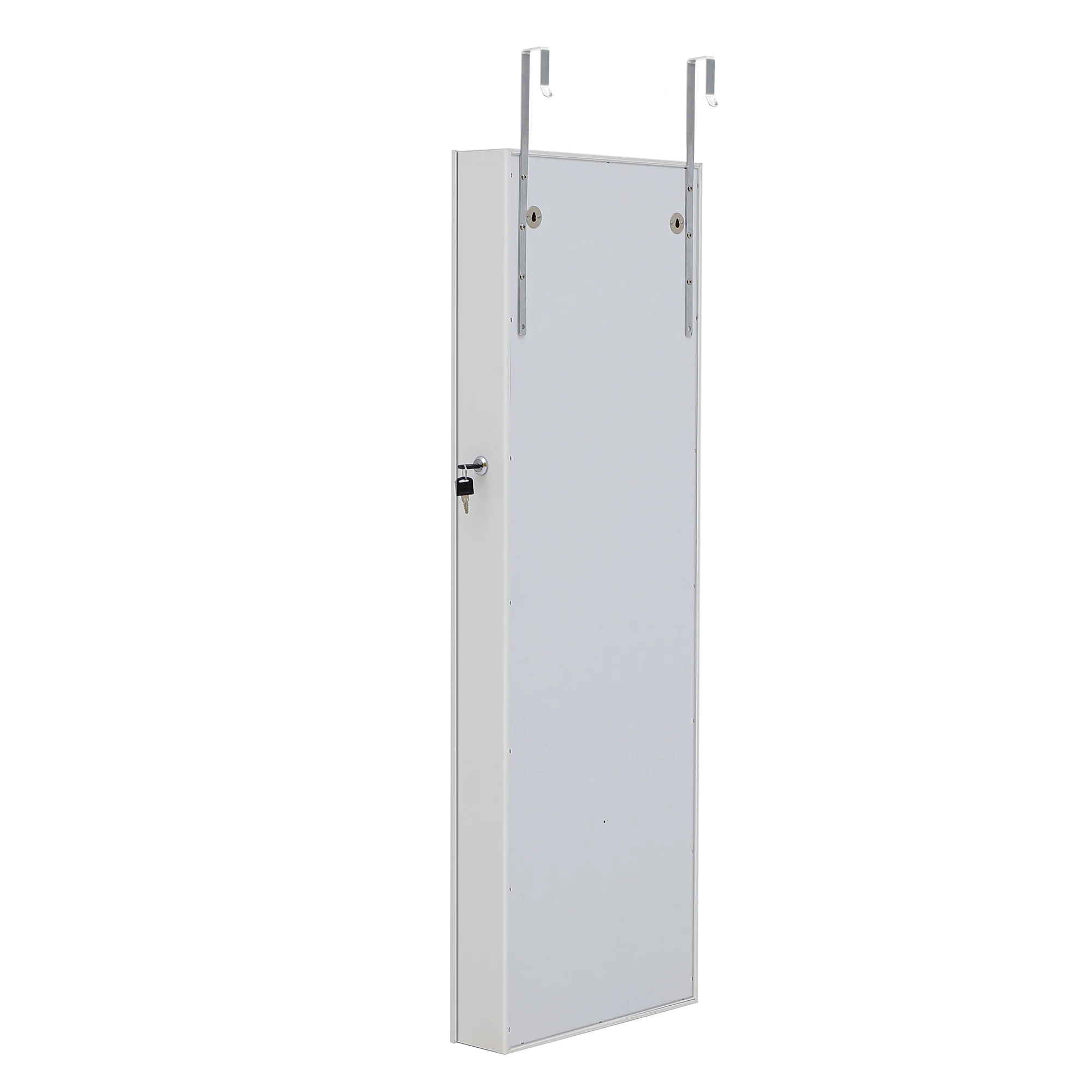 Joyer&iacute;a de moda gabinete para almacenaje con espejo con luces LED colgar en la puerta o decoraci&oacute;n de la pared de espejo-3