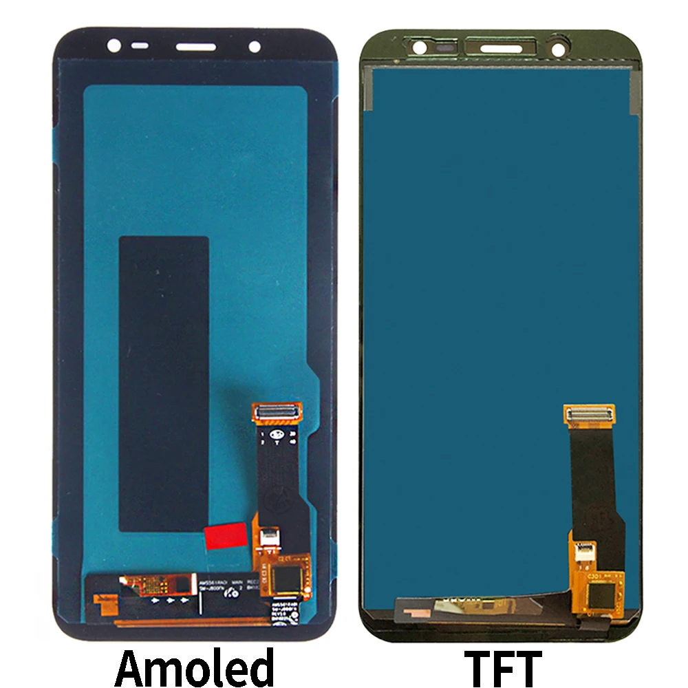Amoled Lcd для samsung Galaxy J6 /J600 сенсорный экран дигитайзер Assesmbly Замена для samsung J600 lcd J600F J600G J600DS