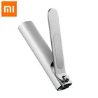 Машинка для стрижки ногтей Xiaomi Mijia, профессиональные кусачки для ногтей с крышкой от брызг, триммер, педикюр, нержавеющая сталь