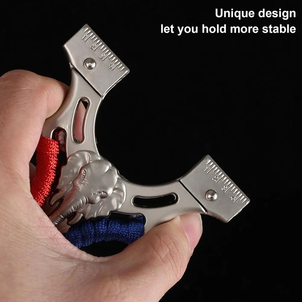 Рогатка для стрельбы Пауком безопасный портативный плоская резиновая лента