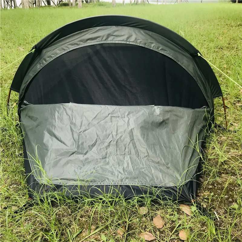 WJ открытый Bivy Сверхлегкий один человек альпинизмом палатка 1 человек водонепроницаемый легко установить Кемпинг Bivvy Пешие прогулки