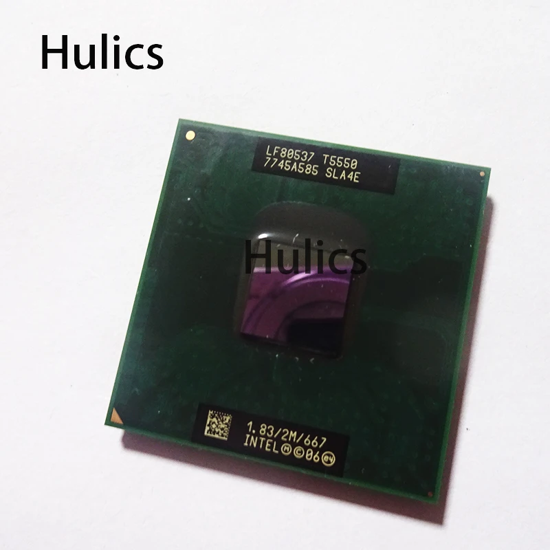 Hulics оригинальный T4500 T5200 T5250 T5450 T5550 T5750 T5800 T5870 inter Процессор Бесплатная мягкие