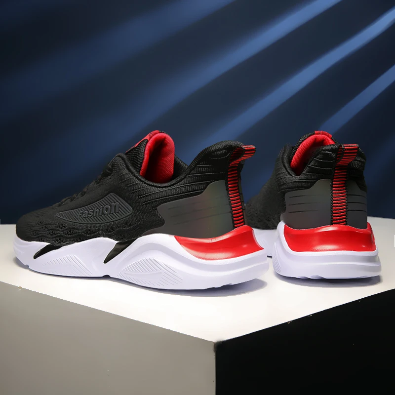 

deporte sneakers-for-men men sapato white casuales sneaker knitting shoe Sneakers 2020 Men trainers slip sapatos causal mens on