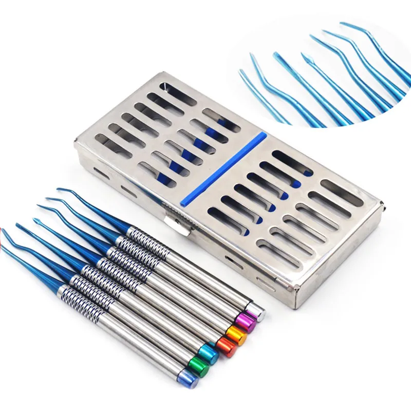 7 шт./компл. стоматологический комплект Титан сплав имплантанта зубной