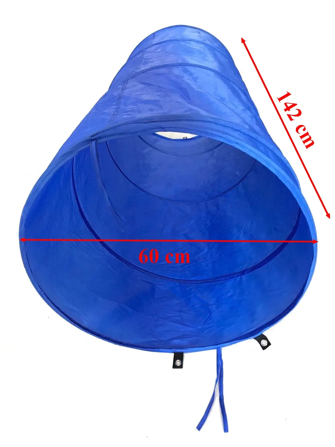 Conjunto de equipo de entrenamiento de agilidad para perros, Kit de entrenamiento de obst&aacute;culos, varillas de agilidad para perros, tren de salto, silbato, t&uacute;nel, bolsa de transporte-3