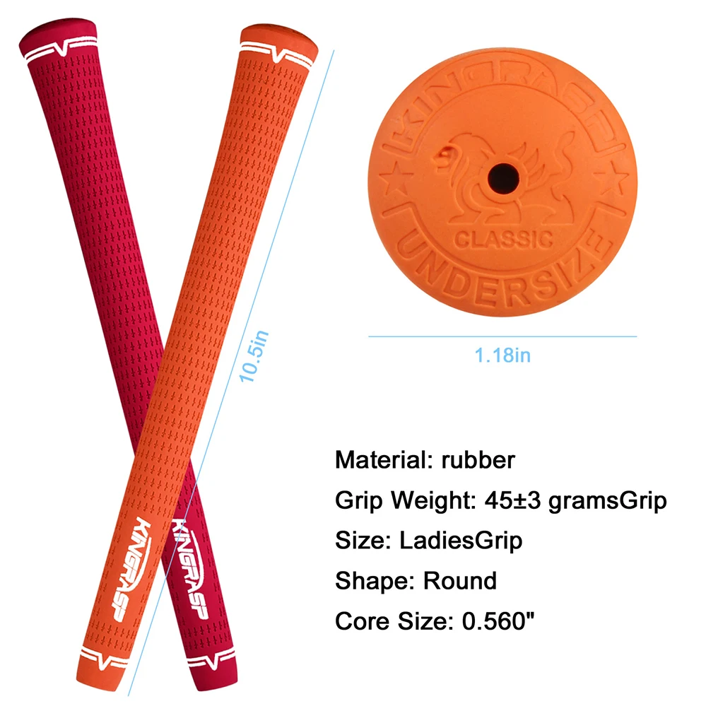 

1pcs Golf Club Grip Rubber Golf Grips Universal Female 5 Colors For Choice Golf Grip Accessories New High Quality