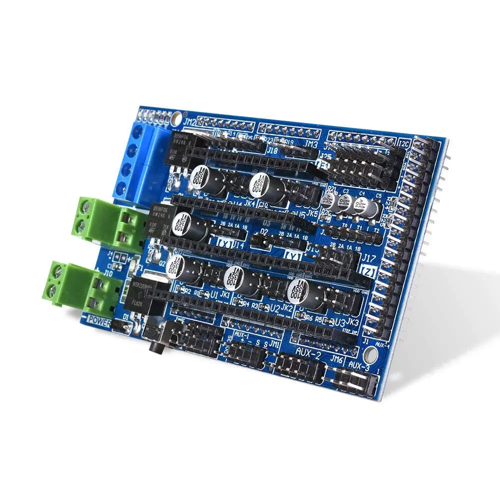 Материнская плата Ramps 1 6 + 5 шт. Драйвер шагового двигателя DRV8825 модель Mega 2560 R3 Reprap