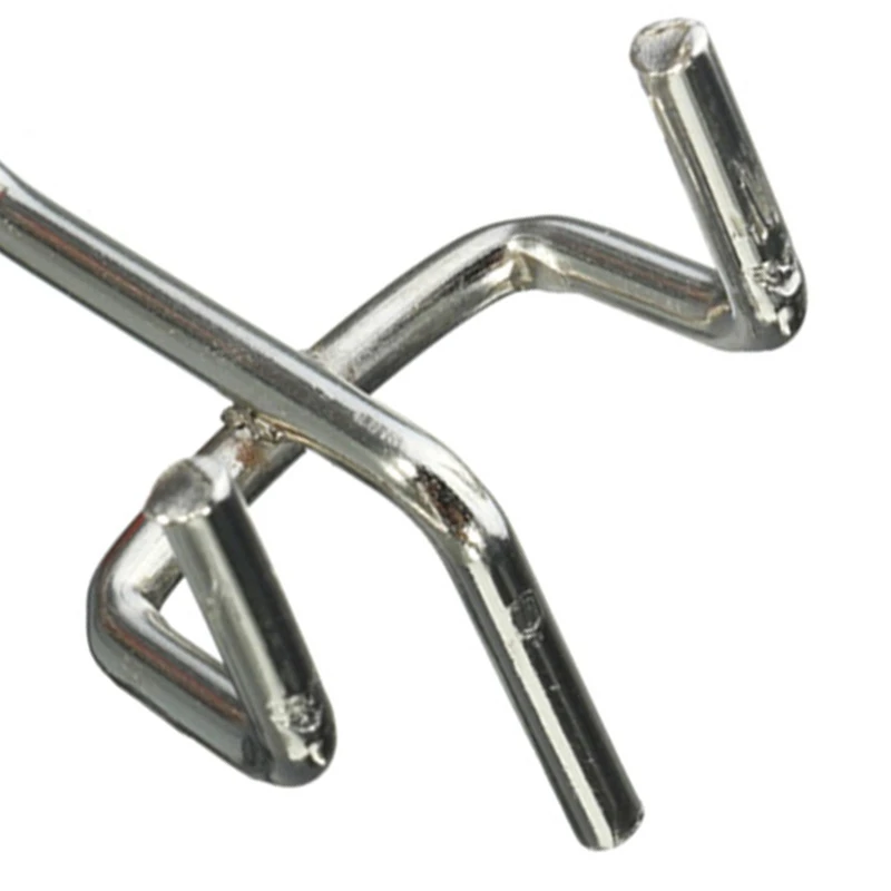 

100 Pcs Peg Board Hooks Wall Shelf Tool Hangers Organizer Storage Display Hardware Tools