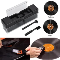 cleaning brush set anti static cleaner kit 2 in 1 vinyl player record anti static cleaner dust remover accessories dropshipping
