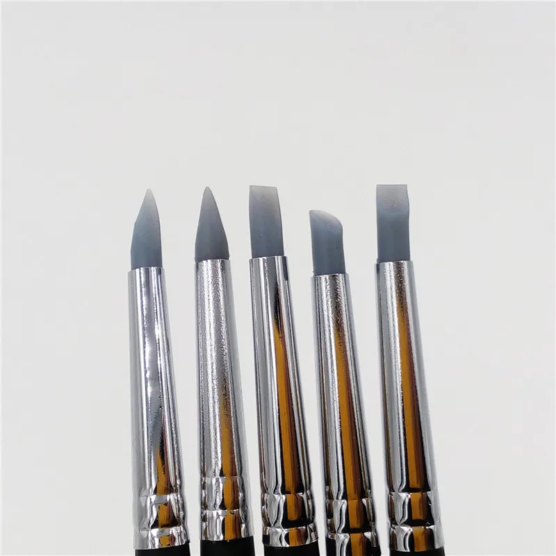 5 шт. кисточки для дизайна ногтей | Красота и здоровье