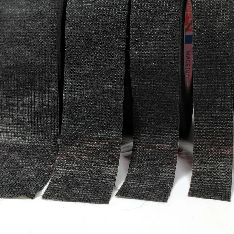 

9/15/19/25/32MM Cable Tape PET Harness Bundle Flame Retardant Tape Heat-resistant Length15M Coroplast Adhesive Cloth Tape
