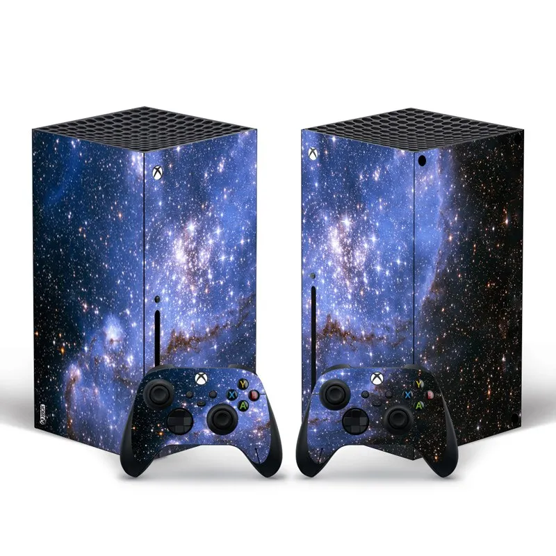 

For Xbox Series X Vinyl Skin Sticker Decal Cover for For Xbox Series X Console and 2 Controllers