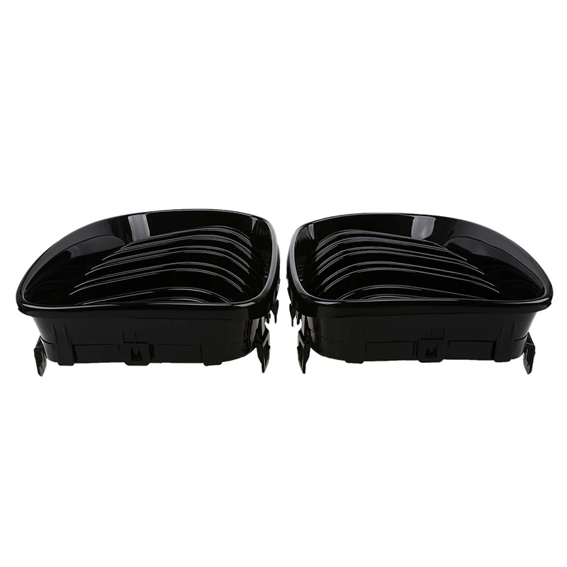 Передняя решетка радиатора POSSBAY для BMW 1-Series E87 116d/116i 5-door 2007-2011 Facelift двойная линия