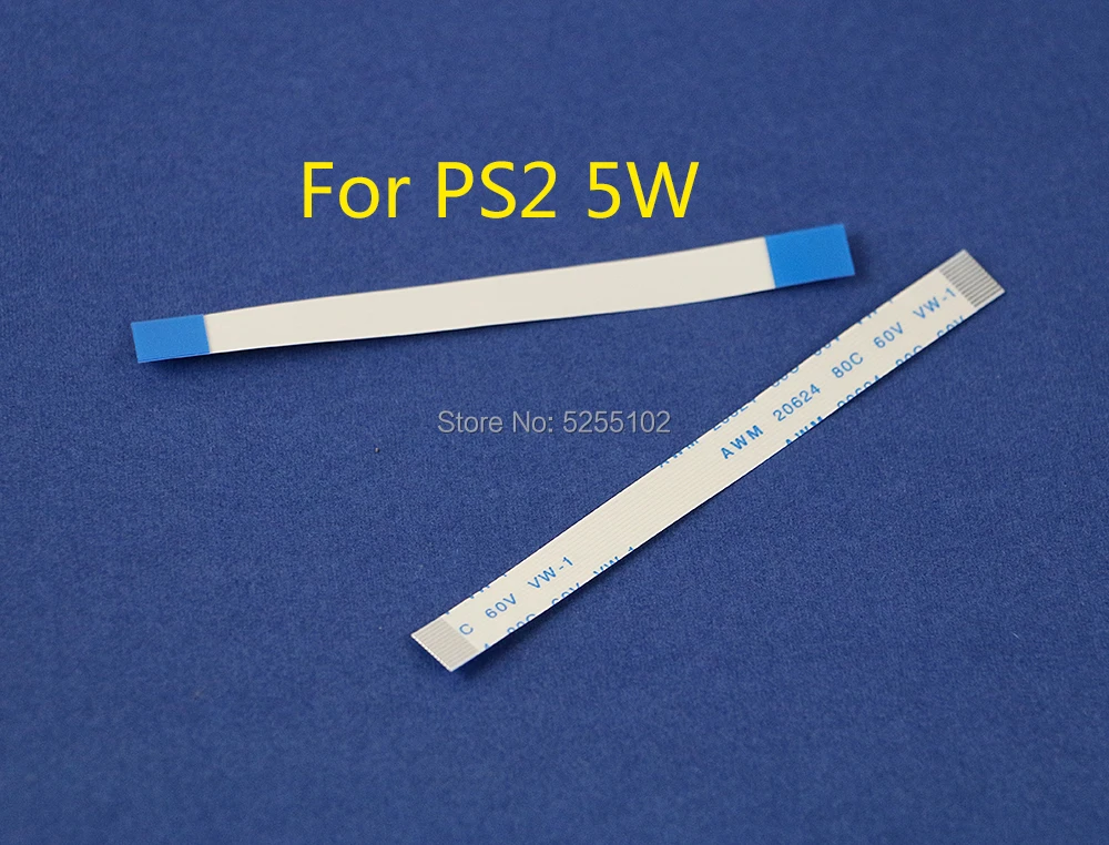 Плоский кабель включения/выключения питания 100 шт./лот запасные части для Playstation2