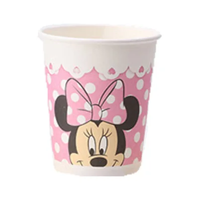 Набор одноразовой посуды Минни Маус бумажные предметы для детского дня рождения