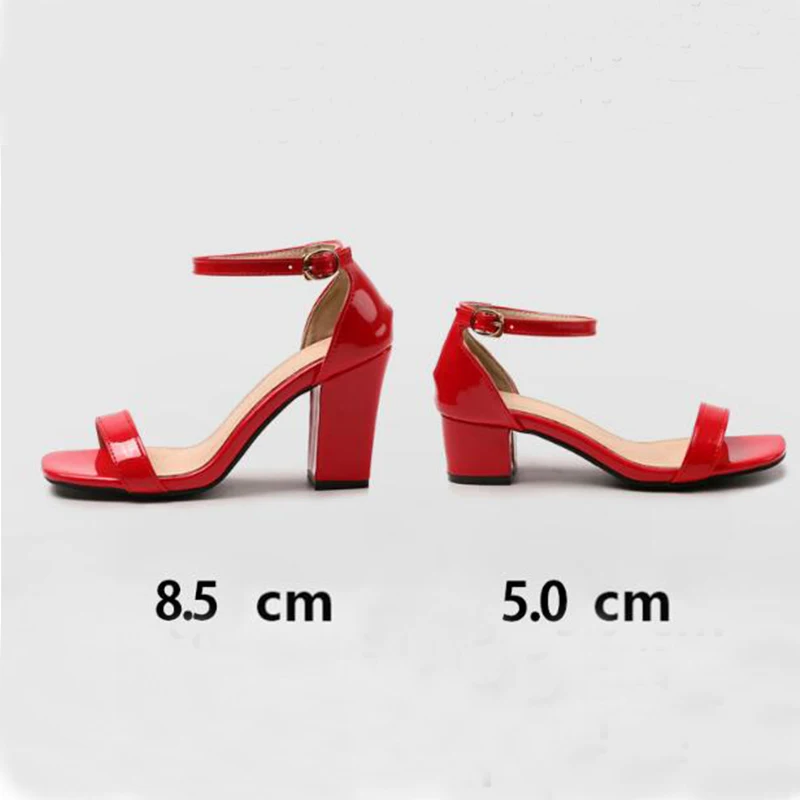 Женские босоножки на высоком квадратном каблуке 8 цветов|Боссоножки и сандалии| |