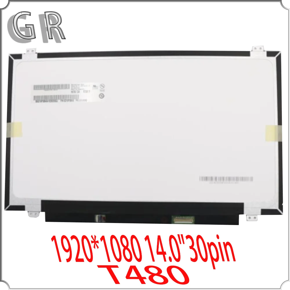 Новый Для Lenovo Touch Thinkpad T480 B140HAK01.00 ЖК-экран для ноутбука 1920*1080 14 0 &quot30pin FRU 01LW092 01ER011