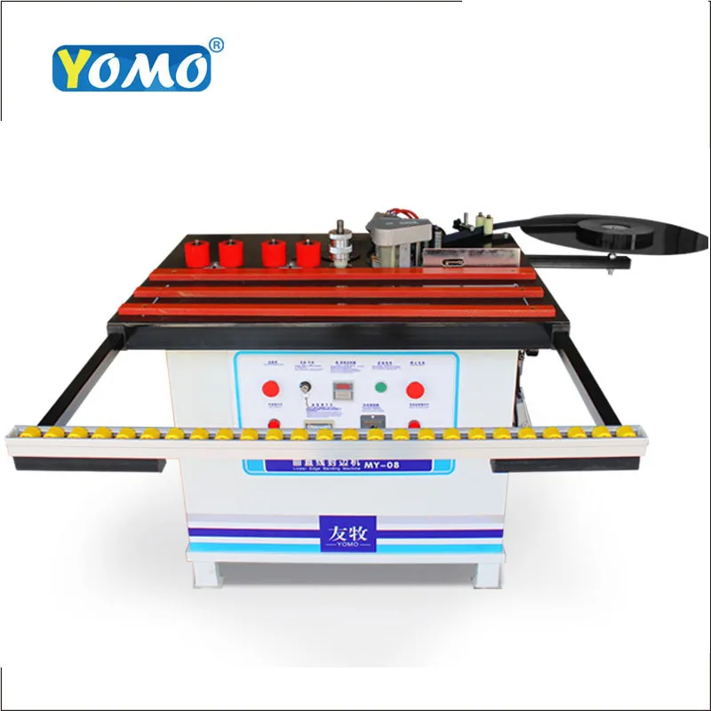 YOMO MY08 машина для обшивки деревянных краев двухклеевой шкафа и герметик