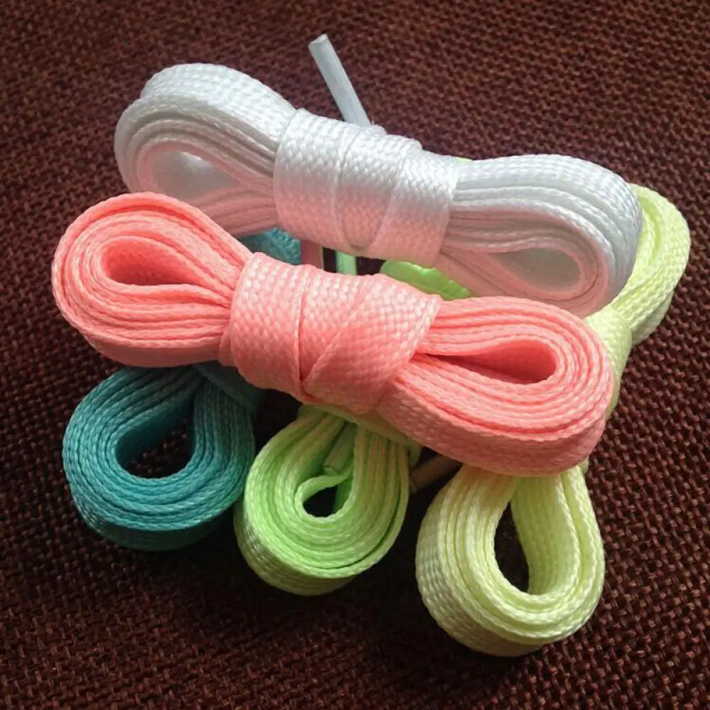 

Luminous Glow In The Dark Shoelace Flat Athletic Sport Boots Shoe Laces Strings Bootlaces Sport Boot Lace Athletic Shoe String