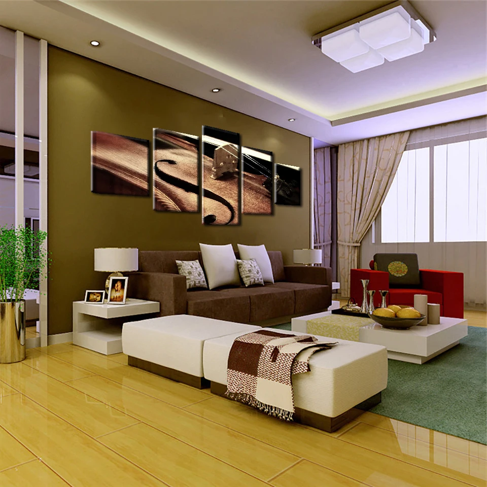 Домашнее настенное художественное оформление холст постеры с HD-печатью 5 шт.