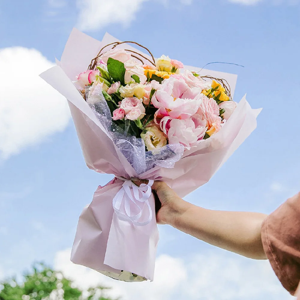 Декоративная Снежинка точка кружева сетка цветок подарочная упаковка Сделай Сам