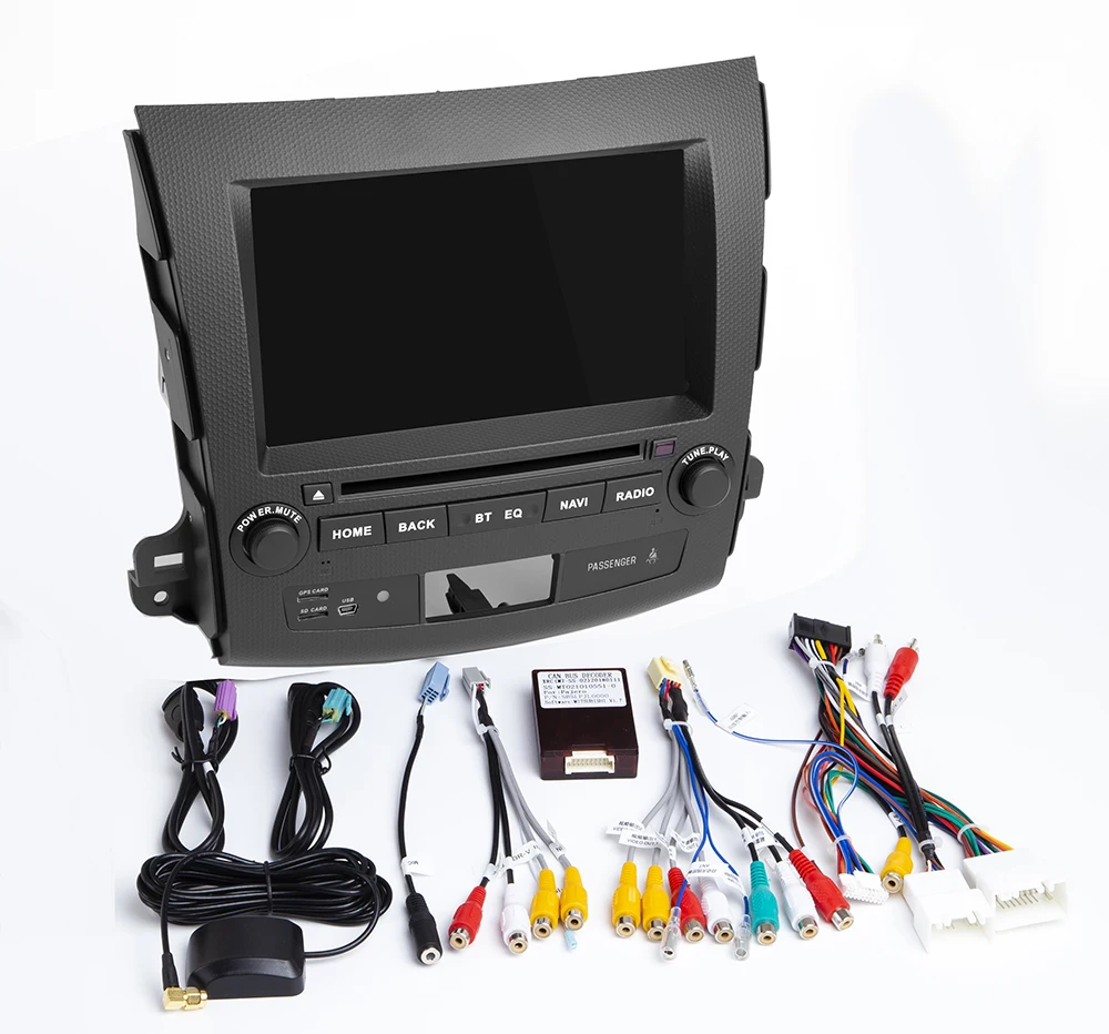 64G IPS DSP Android 10 Автомобильный DVD стерео плеер GPS для Mitsubishi Outlander 2007 2012 с Wi Fi
