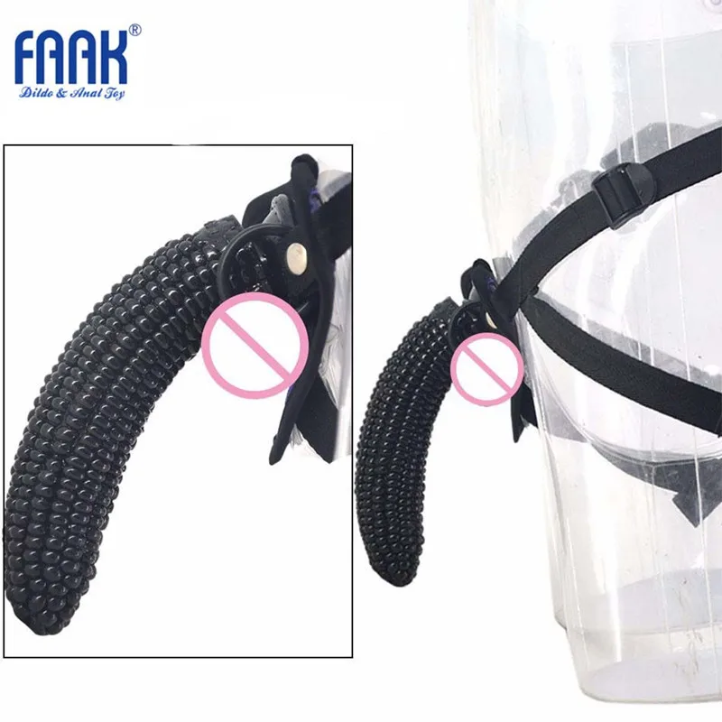 FAAK секс игрушки для женщин одежда мастурбации фаллоимитатор Анальный вибратор