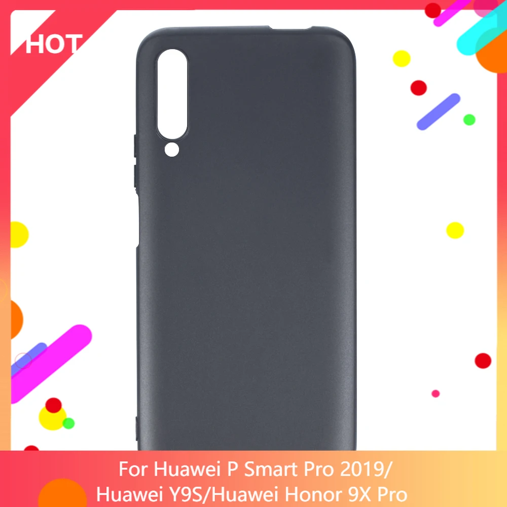 

Чехол P Smart Pro 2019 Матовый Мягкий силиконовый чехол из ТПУ для Huawei Y9S Huawei Honor 9X Pro Чехол для телефона тонкий противоударный