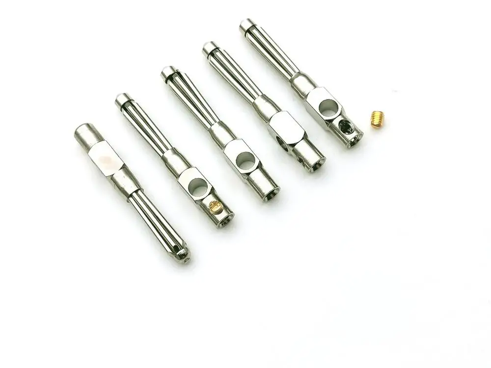 100 шт. медь 4 мм разъем типа &quotбанан&quot для аудио динамика адаптера|Соединители| |