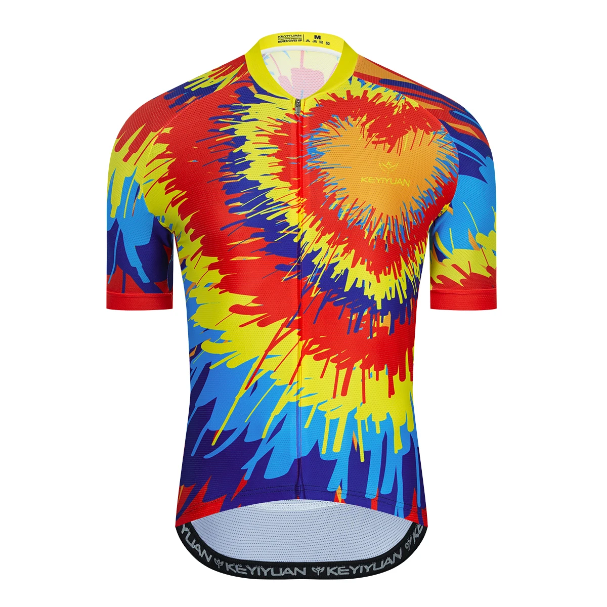

KEYIYUAN New Men Summer Cycling Jersey Road Bike MTB Top Sweatshirt Short Sleeve Racing Suit Ropa Ciclismo Uniforme Ciclismo