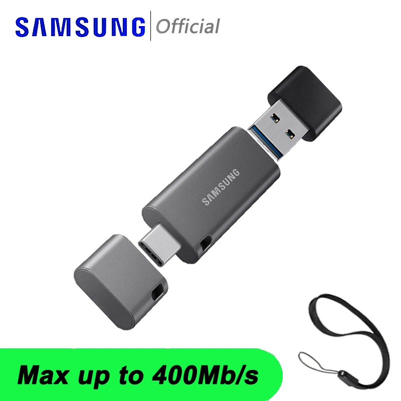 

SAMSUNG Type C OTG USB Flash Drive 64GB 128GB Pendrive 32GB Up To 400M/s U 256gb Pendrive 3.1 USB Stick Disk on Key Memory to PC