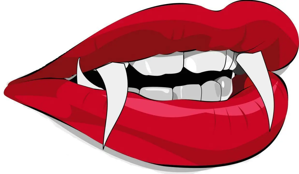 

Novelty Creative Car Stickershalloween Spooky Kid Horror Lips Vampire Window Decals KK Vinyl Motorcycle PVC 15cm X 9cm