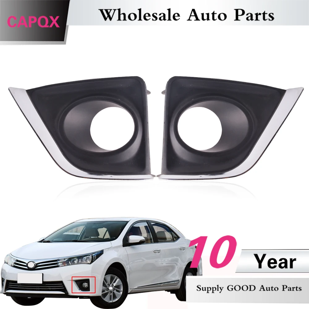 Чехол для Toyota Corolla 2014 2015 2016 2017 передний бампер противотуманная фара крышка