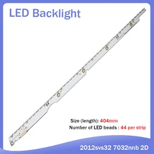 3V LED Backlight strip 44leds For Samsung 32 2012SVS32 7032NNB 44 2D REV1.1 V1GE-320SM0-R1 UE32ES6760S UE32ES5500 UE32ES5507