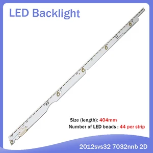 3v led backlight strip 44leds for samsung 32 2012svs32 7032nnb 44 2d rev1 1 v1ge 320sm0 r1 ue32es6760s ue32es5500 ue32es5507 free global shipping