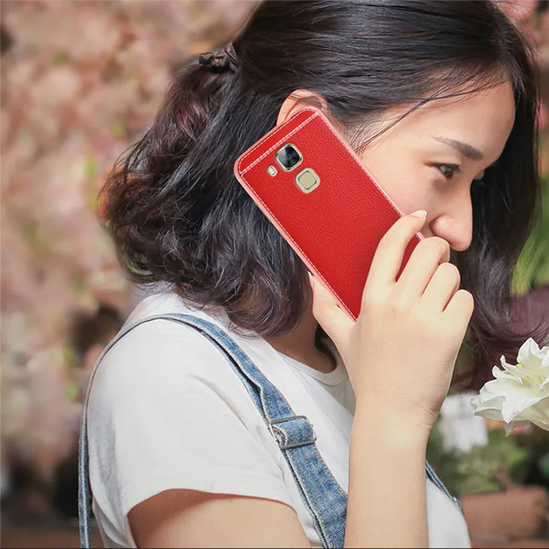 Кожаный чехол для телефона Huawei Honor 6 plus mate 7 8 9 nova p10 p8 p9 lite Мягкий Силиконовый ТПУ