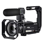 Видеокамера Ordro AC7 10X, видеокамера 4K с оптическим зумом Full HD, видеорегистратор для съемки YouTube