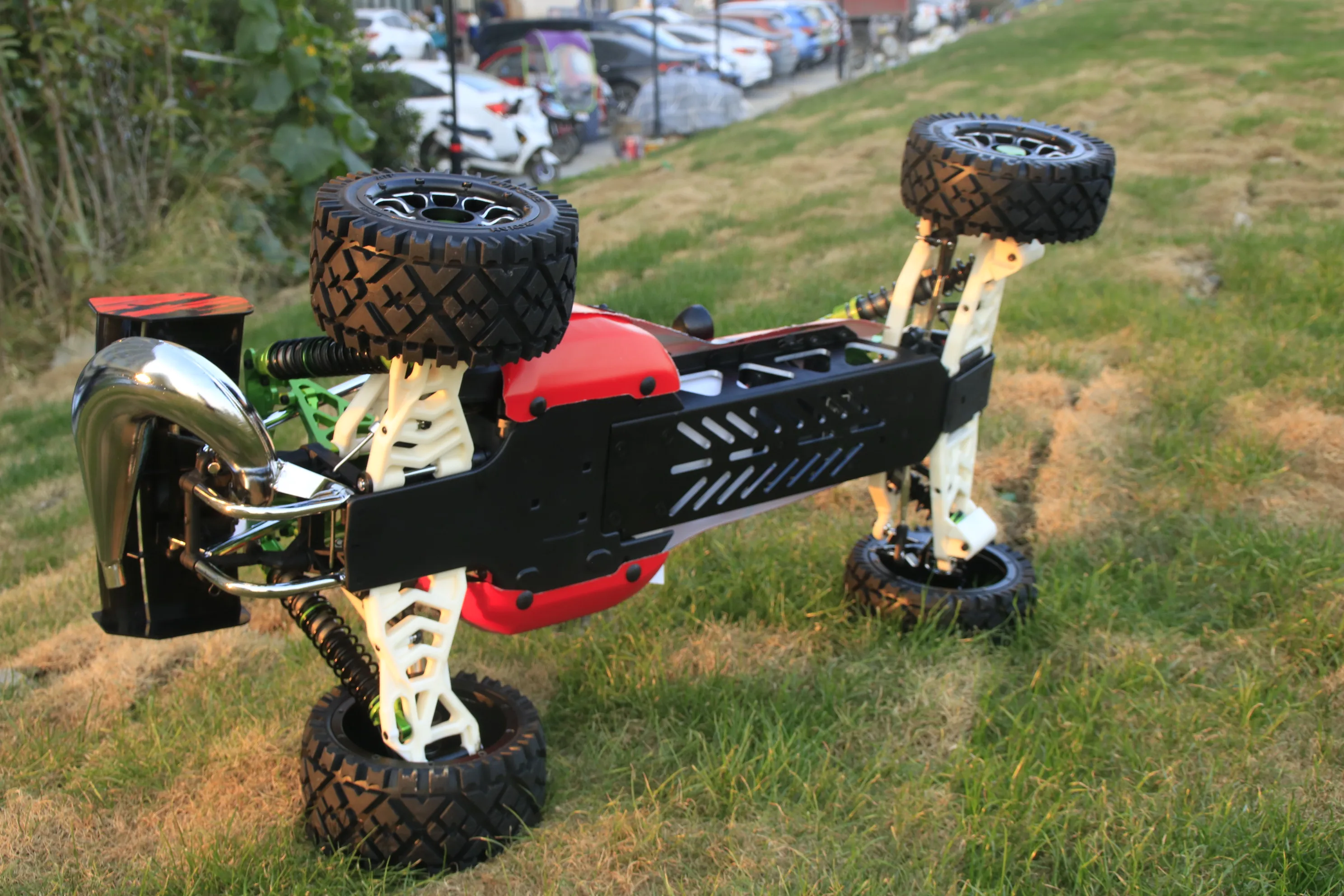 1/5 масштаб Rofun 320AG бензиновый Багги RTR 32cc двигатель с ЧПУ металлический кронштейн и нейлоновые детали в сборе завершены