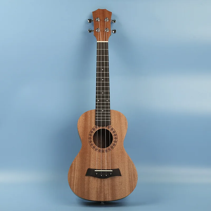 Гавайская гитара укулеле 23 дюйма без логотипа из красного дерева|Укулеле| |