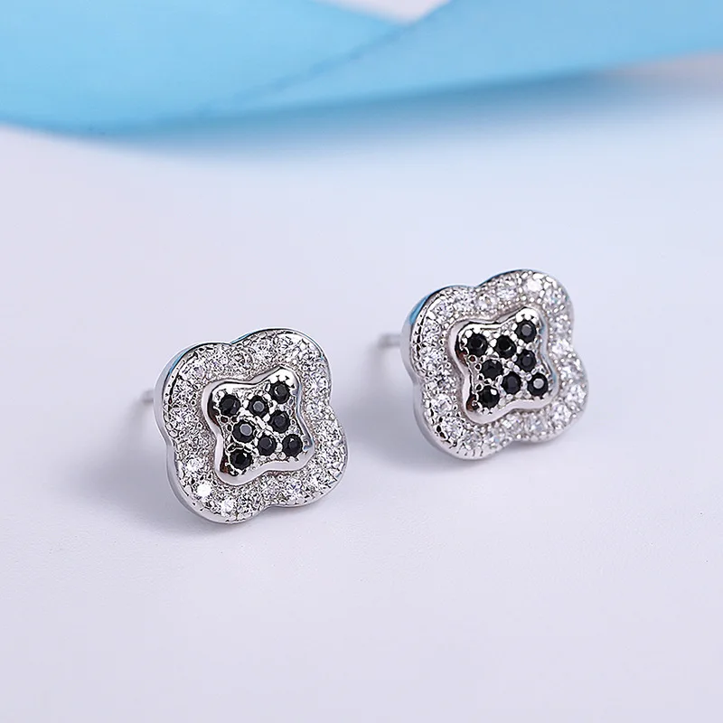 Оптовая продажа серьги-гвоздики Европейская и американская мода OL ювелирные