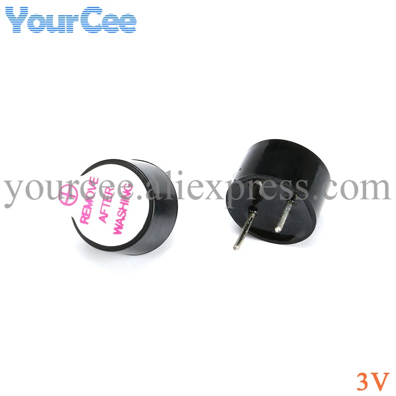 10PCS 3v 5v 12v 0905 Mini Active Buzzer MagneticIntegrated 9*5.5mm SOT Plastic Tube Long Beep Tone Sound | Электронные