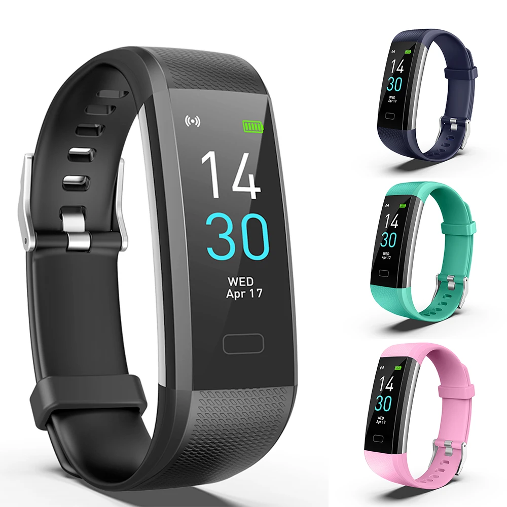 Мужские и женские Смарт-часы с Bluetooth монитор артериального давления